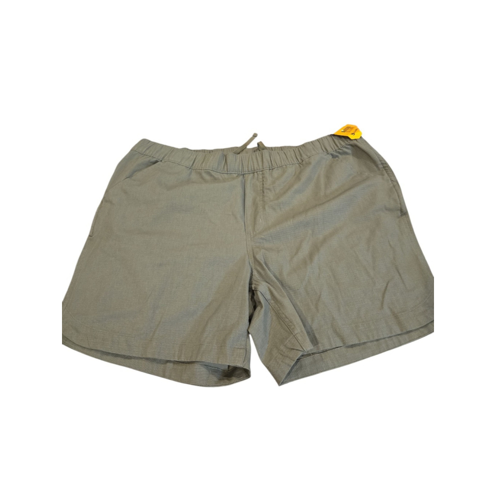 Carhartt Shorts Women XL 16-18 Green Olive Elastic WaistForce Ripstop Work (232)